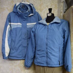 Columbia Vertex Interchange Twofer 2 Coat Set Womens Size Medium Ski Outdoors